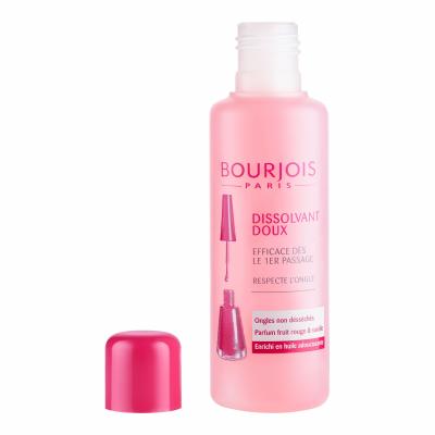 BOURJOIS Paris Gentle Nail Enamel Remover Лакочистител за жени 125 ml