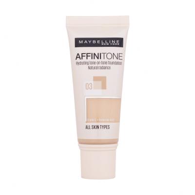 Maybelline Affinitone Фон дьо тен за жени 30 ml Нюанс 03 Light Sand Beige