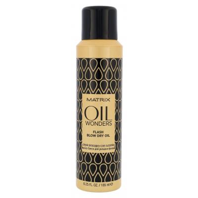 Matrix Oil Wonders Flash Blow Dry Oil За термична обработка на косата за жени 185 ml