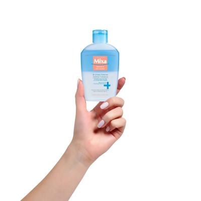 Mixa Optimal Tolerance Bi-phase Cleanser Почистване на грим от очите за жени 125 ml