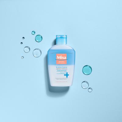 Mixa Optimal Tolerance Bi-phase Cleanser Почистване на грим от очите за жени 125 ml