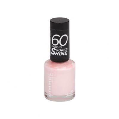 Rimmel London 60 Seconds Super Shine Лак за нокти за жени 8 ml Нюанс 203 Lose Your Lingerie