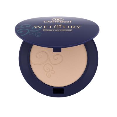 Dermacol Wet & Dry Powder Foundation Фон дьо тен за жени 6 g Нюанс 04