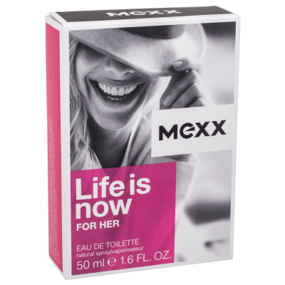 Mexx Life Is Now For Her Eau de Toilette за жени 50 ml