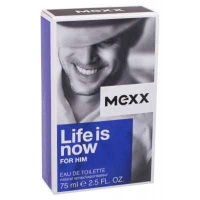 Mexx Life Is Now For Him Eau de Toilette за мъже 75 ml