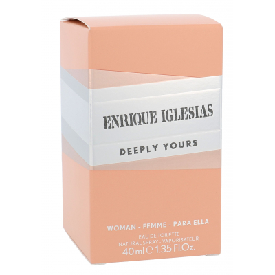 Enrique Iglesias Deeply Yours Woman Eau de Toilette за жени 40 ml