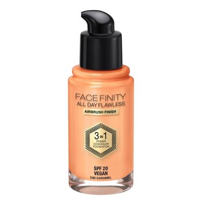 Max Factor Facefinity All Day Flawless SPF20 Фон дьо тен за жени 30 ml Нюанс C85 Caramel