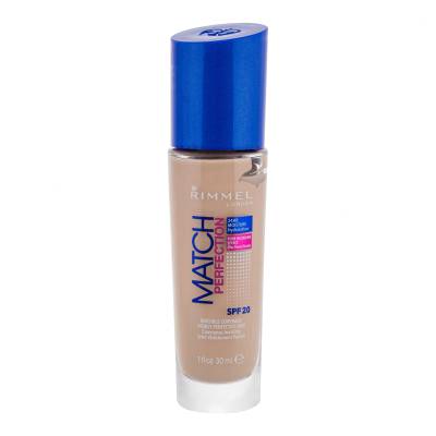 Rimmel London Match Perfection SPF20 Фон дьо тен за жени 30 ml Нюанс 010 Light Porcelain