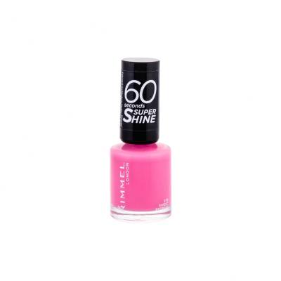 Rimmel London 60 Seconds Super Shine Лак за нокти за жени 8 ml Нюанс 270 Sweet Retreat