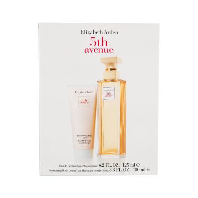 Elizabeth Arden 5th Avenue Подаръчен комплект EDP 125 ml + лосион за тяло 100 ml увредена кутия
