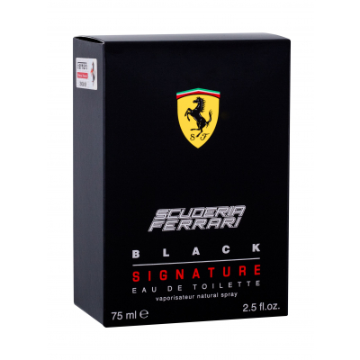 Ferrari Scuderia Ferrari Black Signature Eau de Toilette за мъже 75 ml
