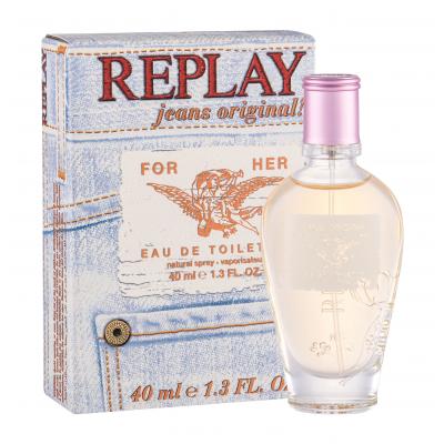 Replay Jeans Original! For Her Eau de Toilette за жени 40 ml