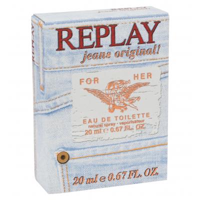 Replay Jeans Original! For Her Eau de Toilette за жени 20 ml