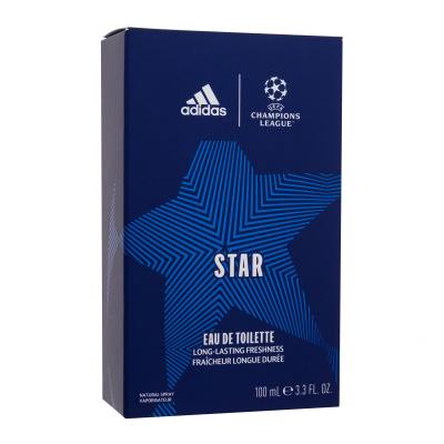 Adidas UEFA Champions League Star Eau de Toilette за мъже 100 ml увредена кутия