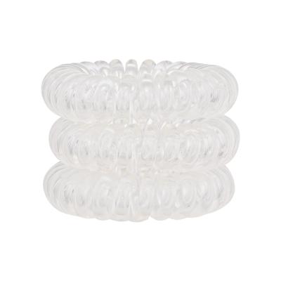 Invisibobble Power Hair Ring Ластик за коса за жени 3 бр Нюанс Crystal Clear
