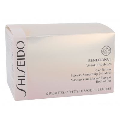 Shiseido Benefiance Wrinkle Resist 24 Маска за лице за жени 12 бр