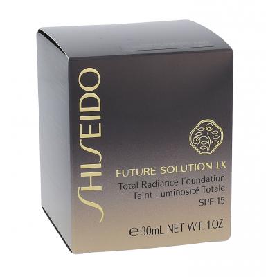 Shiseido Future Solution LX Total Radiance Foundation SPF15 Фон дьо тен за жени 30 ml Нюанс l60 Natural Deep Ivory