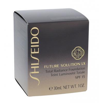 Shiseido Future Solution LX Total Radiance Foundation SPF15 Фон дьо тен за жени 30 ml Нюанс B20 Natural Light Beige