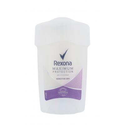 Rexona Maximum Protection Sensitive Dry Антиперспирант за жени 45 ml