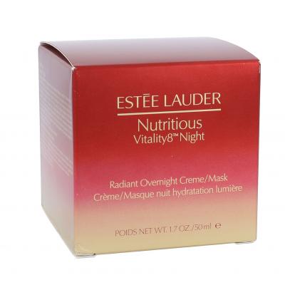 Estée Lauder Nutritious Vitality8 Night Radiant Overnight Creme/Mask Нощен крем за лице за жени 50 ml