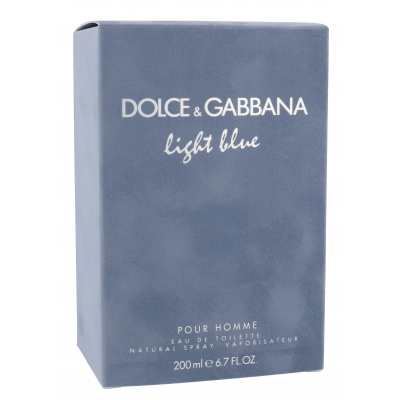 Dolce&amp;Gabbana Light Blue Eau de Toilette за мъже 200 ml