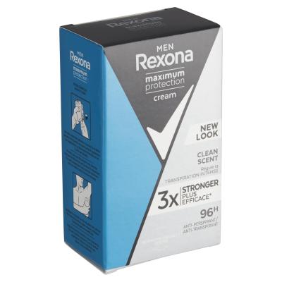 Rexona Men Maximum Protection Clean Scent Антиперспирант за мъже 45 ml