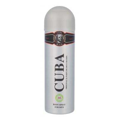 Cuba Black Дезодорант за мъже 200 ml