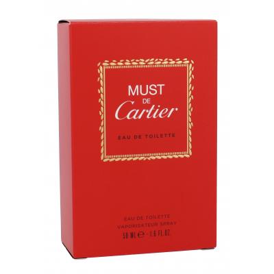 Cartier Must De Cartier Eau de Toilette за жени 50 ml