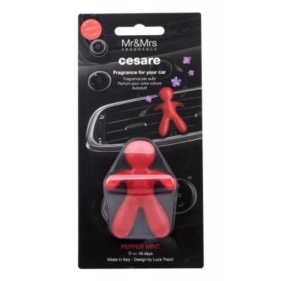 Mr&Mrs Fragrance Cesare Pepper Mint Ароматизатор за автомобил 1 бр