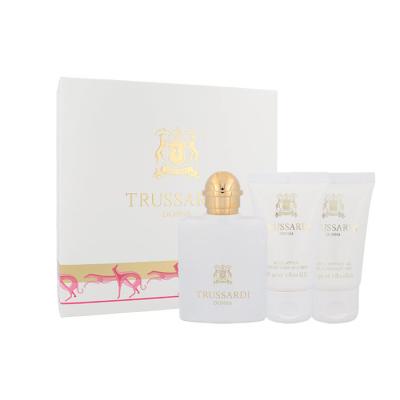 Trussardi Donna 2011 Подаръчен комплект EDP 30 ml + душ гел 30 ml + лосион за тяло 30 ml увредена кутия