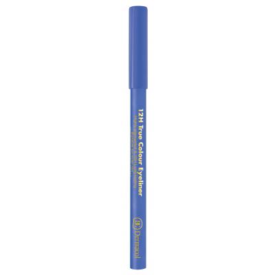 Dermacol 12H True Colour Молив за очи за жени 0,28 g Нюанс 2 Electric Blue