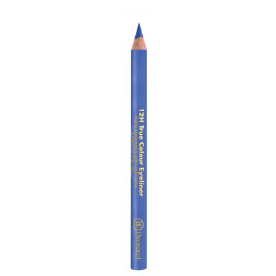 Dermacol 12H True Colour Молив за очи за жени 0,28 g Нюанс 2 Electric Blue
