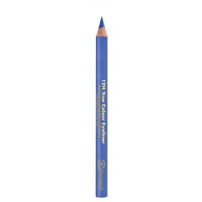 Dermacol 12H True Colour Молив за очи за жени 0,28 гр Нюанс 2 Electric Blue