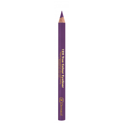 Dermacol 12H True Colour Молив за очи за жени 0,28 гр Нюанс 3 Purple