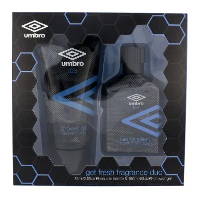 UMBRO Ice Подаръчен комплект EDT 75 ml + душ гел 150 ml