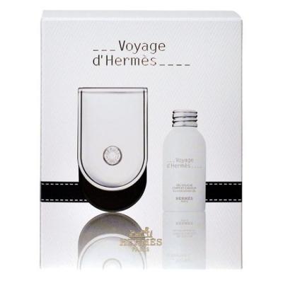 Hermes Voyage d´Hermès Подаръчен комплект парфюм 35 ml + душ гел 30 ml увредена кутия