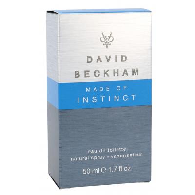 David Beckham Made of Instinct Eau de Toilette за мъже 50 ml