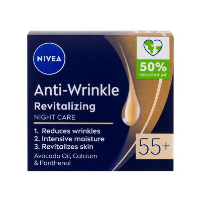Nivea Anti-Wrinkle Revitalizing Нощен крем за лице за жени 50 ml