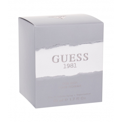 GUESS Guess 1981 Eau de Toilette за мъже 50 ml