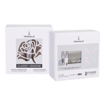 Travalo Classic Подаръчен комплект зареждаем флакон 2х5ml  + несесер