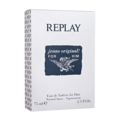 Replay Jeans Original! For Him Eau de Toilette за мъже 75 ml