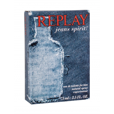 Replay Jeans Spirit! For Him Eau de Toilette за мъже 75 ml