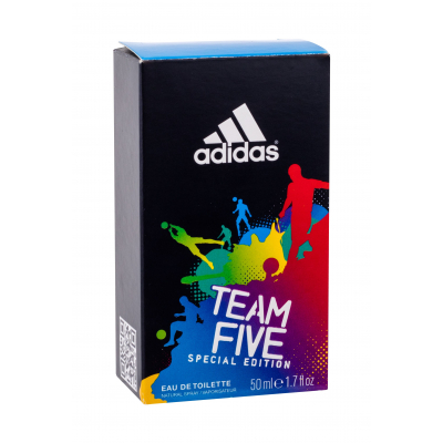 Adidas Team Five Eau de Toilette за мъже 50 ml