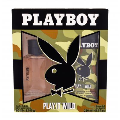 Playboy Play It Wild Подаръчен комплект EDT 60 ml + душ гел 250 ml