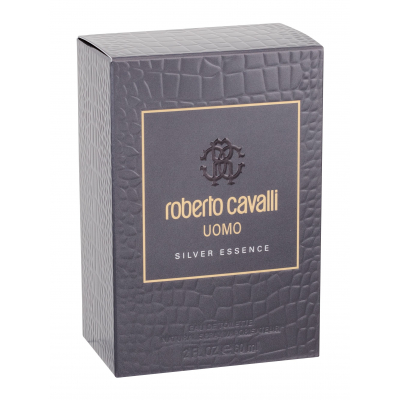 Roberto Cavalli Uomo Silver Essence Eau de Toilette за мъже 60 ml