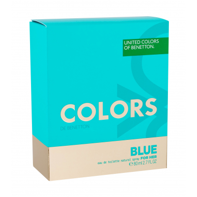 Benetton Colors de Benetton Blue Eau de Toilette за жени 80 ml