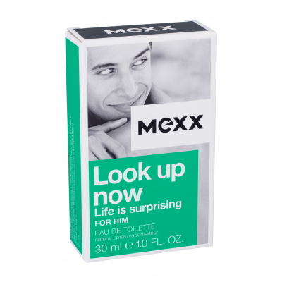 Mexx Look up Now Life Is Surprising For Him Eau de Toilette за мъже 30 ml