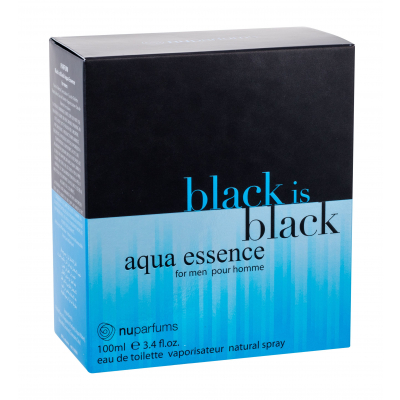 Nuparfums Black is Black Aqua Essence Eau de Toilette за мъже 100 ml