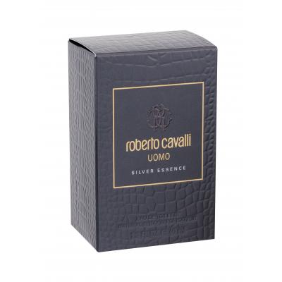 Roberto Cavalli Uomo Silver Essence Eau de Toilette за мъже 40 ml