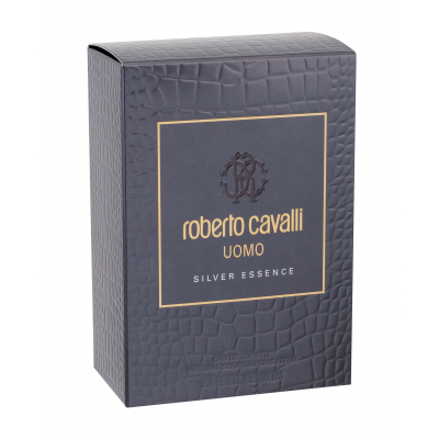 Roberto Cavalli Uomo Silver Essence Eau de Toilette за мъже 100 ml